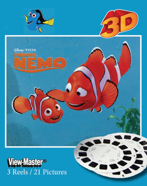 Finding Nemo - View-Master 3 Reel Set on Card - NEW WKT 3dstereo 