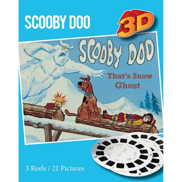 Scooby Doo - That's Snow Ghost - View-Master 3 Reel Set - new WKT 3dstereo 