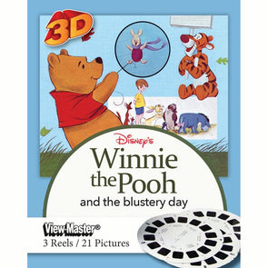 Winnie the Pooh and the blustery day - View-Master 3 Reel set - new WKT 3dstereo 