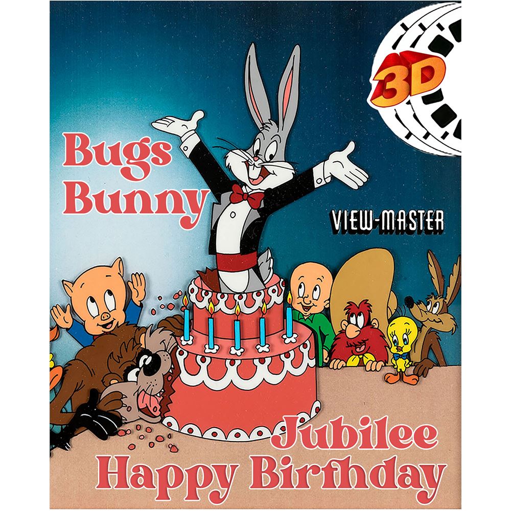 Happy Birthday Bugs Bunny - View-Master 3 Reel Set - NEW – 3Dstereo.com