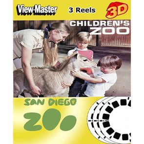 Children's Zoo - San Diego - View Master 3 Reel Set - AS NEW WKT 3dstereo 