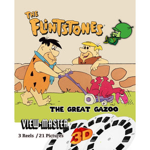 Flintstones - The Great Gazoo - View-Master 3 Reel Set - NEW WKT 3dstereo 