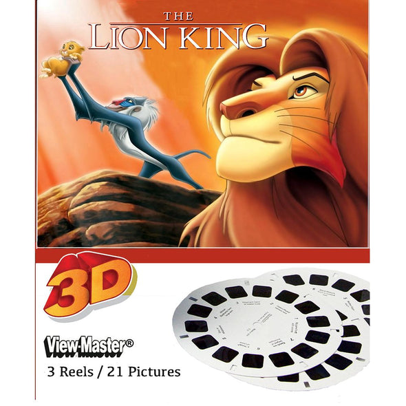 Lion King - View-Master 3 Reel Set - NEW WKT 3dstereo 