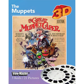 Great Muppet Caper - View-Master 3 Reel Set - 1970s - New WKT 3dstereo 