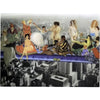 Woman Characters - PARODY - Klimt, Degas, Botticelli, Muybridge - 3D Lenticular Animated Postcard - NEW