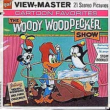 Woody Woodpecker Show - View-Master 3 Reel Packet - vintage - (PKT-B508-G3Bnk) 3Dstereo 
