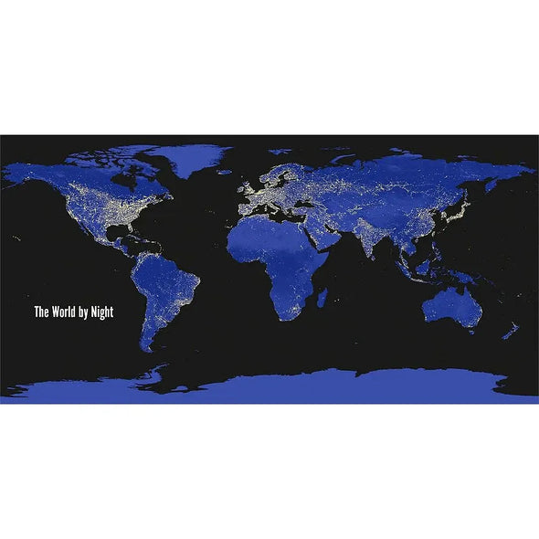 World by Day and Night - 3D Action Lenticular Postcard Greeting Card - Oversize Postcard 3dstereo 
