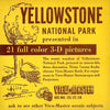 Yellowstone National Park - View-Master 3 Reel Packet - 1950s Views - vintage (PKT-YEL-S2) Packet 3dstereo 