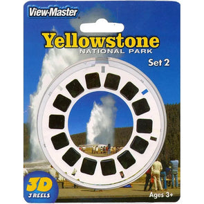 Yellowstone No. 2 - ViewMaster 3 Reel Set on Card - NEW - (VBP-5273) VBP 3dstereo 