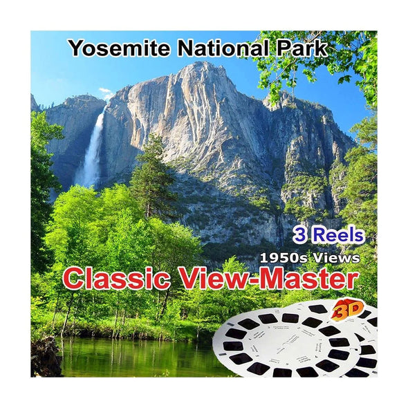 Yosemite National Park - Vintage Classic View-Master - 1950s views CREL 3dstereo 