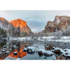 Yosemite Valley seasons - 3D Action Lenticular Postcard Greeting Card - NEW Postcard 3dstereo 