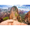 ZION, ANGEL LANDING - 3D Magnet for Refrigerators, Whiteboards, and Lockers - NEW MAGNET 3dstereo 