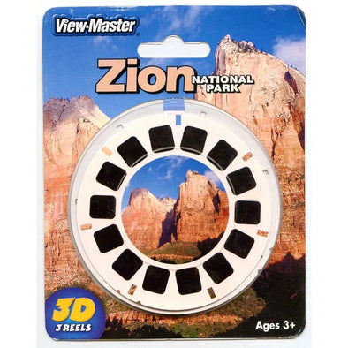 Zion - National Park - View-Master 3 Reel Set on Card - NEW - (VBP-5064)
