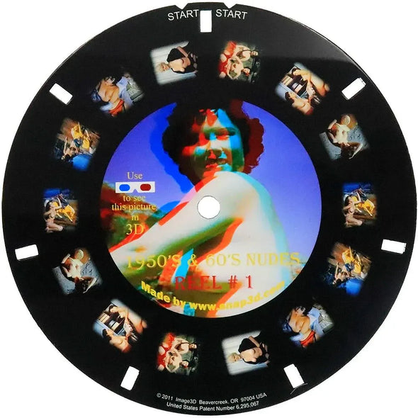1950's-60's Nudes from 3D Realist Slides as a 3D Viewmaster Reels - REEL#1 - NEW 3Dstereo.com 