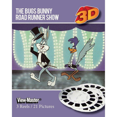 The Bugs Bunny Road Runner Show - View-Master 3 Reel Set - AS NEW WKT 3dstereo 