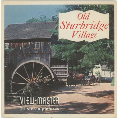 Andrew - Old Sturbridge Village - View-Master 3 Reel Packet - 1960s views - vintage - (A728-S5) Packet 3dstereo 