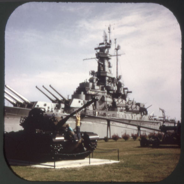 View-Master 3 Reel Packet - Battleship U.S.S. Alabama - Reel