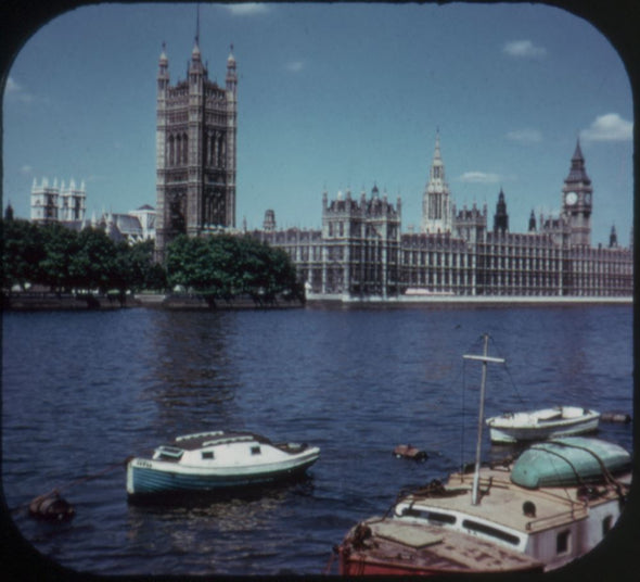 ANDREW - London - View-Master 3 Reel Packet - 1970s views - vintage - B157-G3B Packet 3dstereo 