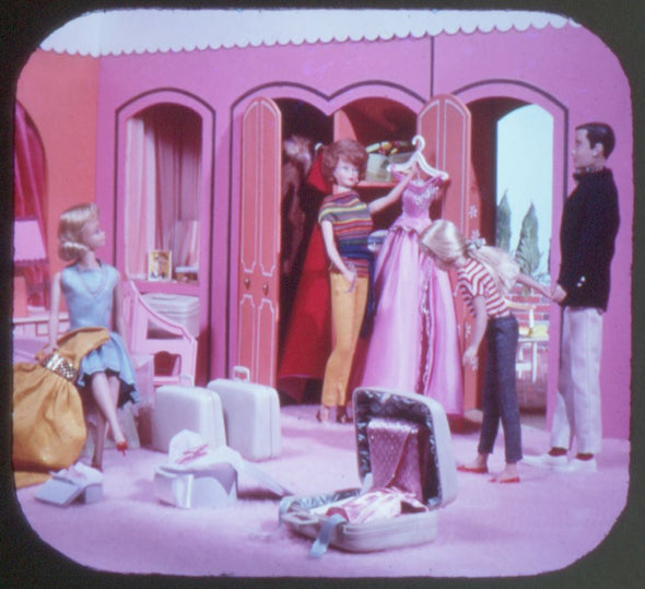 Barbie's Around the World Trip - View-Master 3 Reel Packet - vintage - B500 Packet 3dstereo 