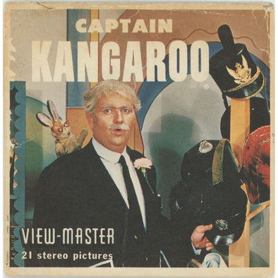 Capitan Kangaroo - View-Master 3 Reel Packet - 1960s - vintage - B560-S6 Packet 3Dstereo 
