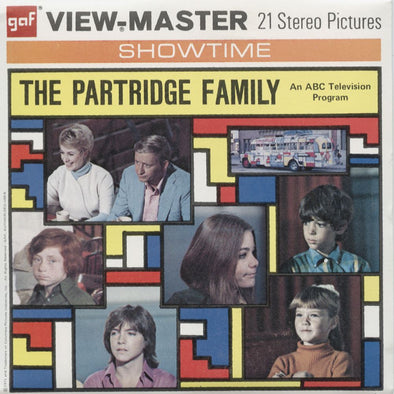 2 - ANDREW - Partridge Family - View-Master 3 Reel Packet - 1970s - vintage - B569 Packet 3dstereo 