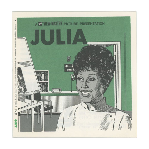 Julia - View-Master 3 Reel Packet - 1970s - vintage - B572-G1Ax Packet 3dstereo 