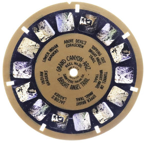 Grand Canyon, Arizona - View-Master Blue Ring Reel - vintage - (BR-30c) Reels 3Dstereo 
