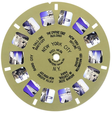 New York City, N.Y - View-Master Buff Reel - vintage - (BUF-156c) Reels 3dstereo 