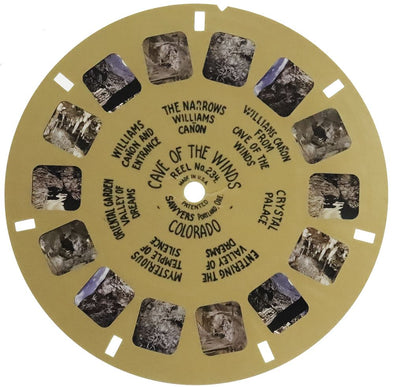 Cave of the Winds, Colorado - View-Master Buff Reel - vintage - (BUF-234c) Reels 3dstereo 