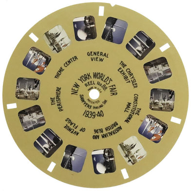 New York World's Fair - View-Master Buff Reel - 1939-40 - vintage - (BUF-88c) Reels 3dstereo 