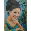 Elegant Woman Winking - Vintage 3D Lenticular Postcard Greeting Card Postcard 3dstereo 