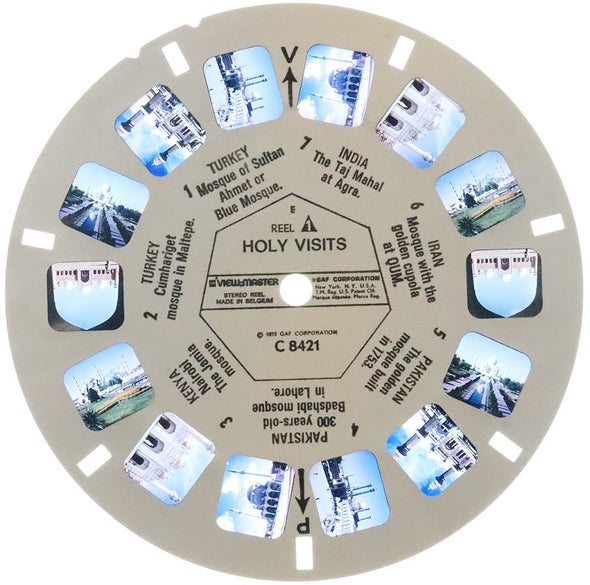 View-Master - Holy Visits - 3 Reel Packet - 1972 - (C842) 3dstereo