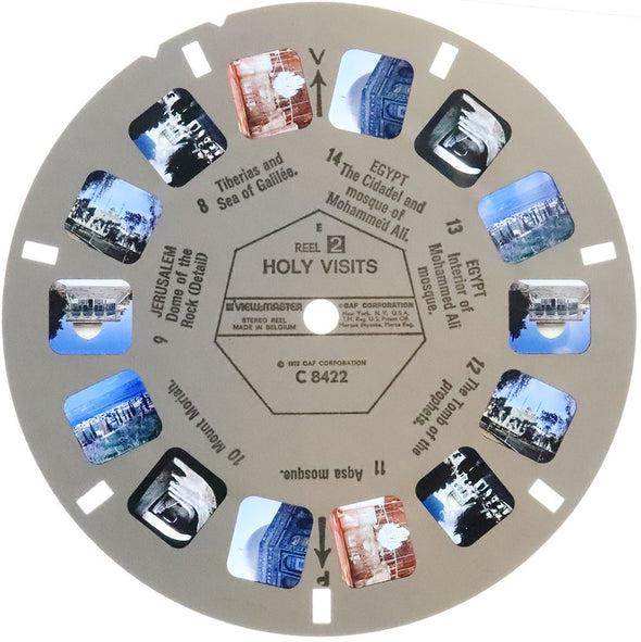 View-Master - Holy Visits - 3 Reel Packet - 1972 - (C842) 3dstereo