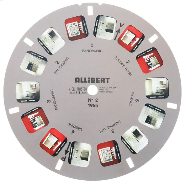 4 ANDREW - Allibert No.2 - View-Master Commercial Reel - 1965 - Medicine Cabinets - vintage Reels 3dstereo 