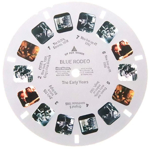 Blue Rodeo - View-Master Commercial Reel - Canadian Rock Band - vintage Reels 3dstereo 