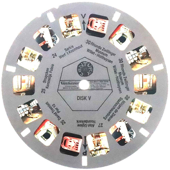 4 ANDREW - Century 87 - Amsterdam Old and Modern Art - View Master 5 Commercial Reel Set - 1987 - vintage Reels 3dstereo 
