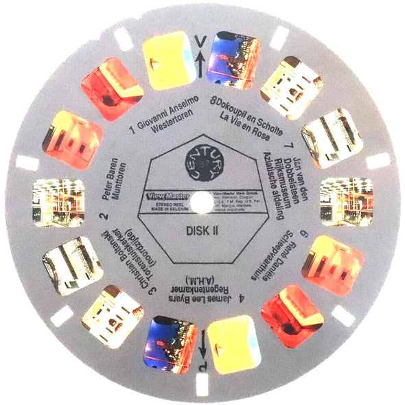 4 ANDREW - Century 87 - Amsterdam Old and Modern Art - View Master 5 Commercial Reel Set - 1987 - vintage Reels 3dstereo 