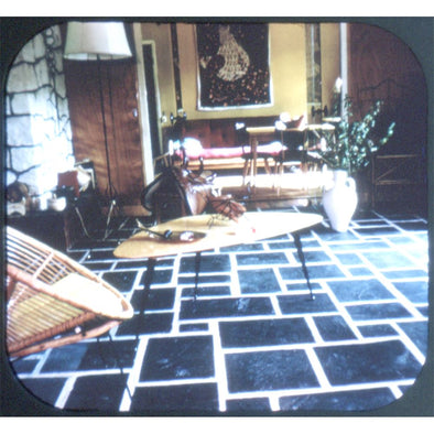 4 ANDREW - Ardoisières D'Angers Dallages No.3 - View-Master Commercial Reel - Slate Floors - vintage Reels 3dstereo 