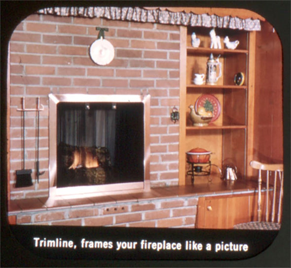 4 ANDREW - Attached Portland Willamette - Fireplace Screens - View-Master Commercial Reel - vintage Reels 3dstereo 