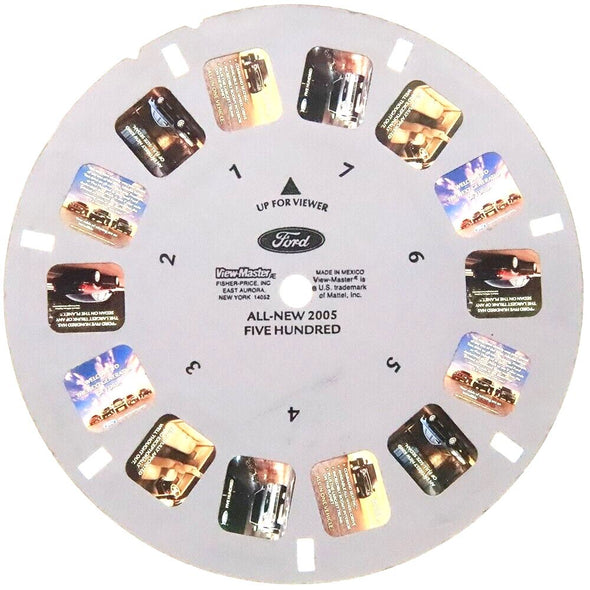Ford - All New 2005 Five Hundred - View-Master Commercial Reel - 2005 - vintage Reels 3Dstereo 