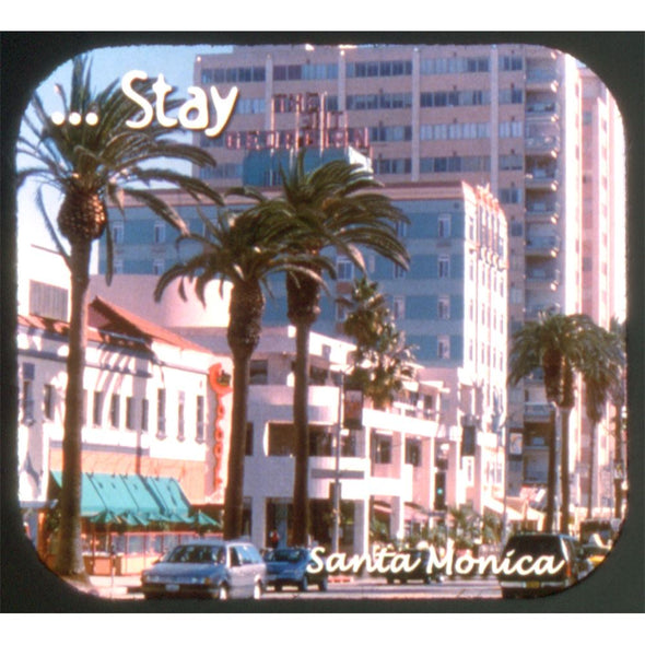 Santa Monica - View-Master Commercial Reel - vintage Reels 3Dstereo 