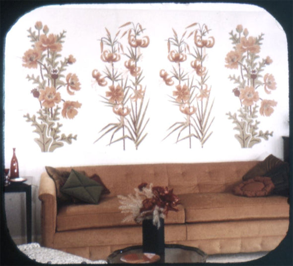 4 ANDREW - Sunworthy - Full Wall Murals - View-Master Commercial Reel - Traditional Furniture - vintage Reels 3dstereo 