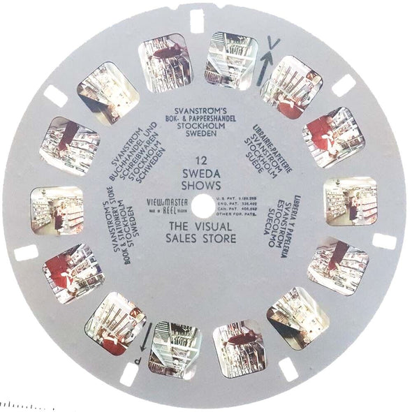 Sweda Shows - The Visual Sales Store - View-Master Commercial Reel - Reel 12 - vintage Reels 3dstereo 