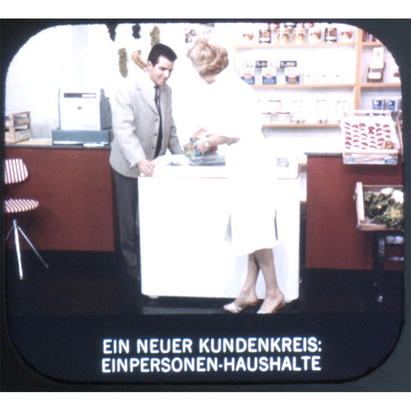 TKT Verkauf Metzger Gastwirte - View-Master Commercial Reel - vintage Reels 3dstereo 