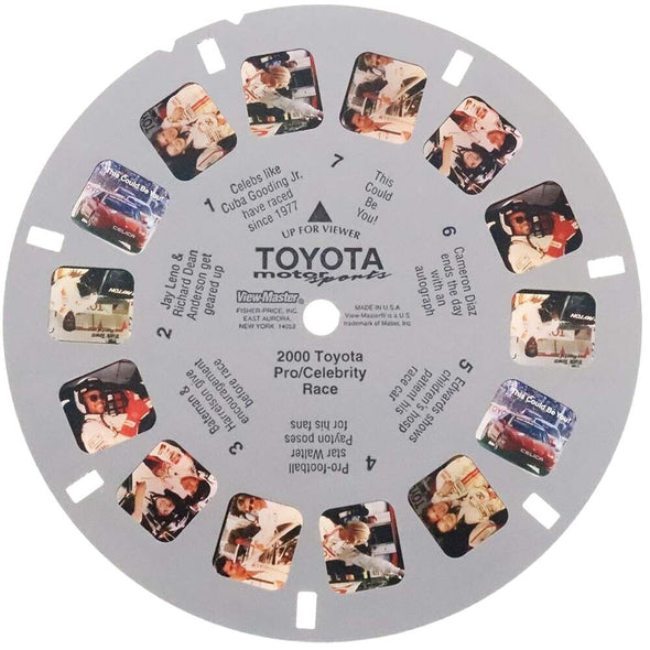 Toyota Motor Sports 2000 Toyota Pro/Celebrity Race - View-Master Commercial Reel - vintage Reels 3dstereo 
