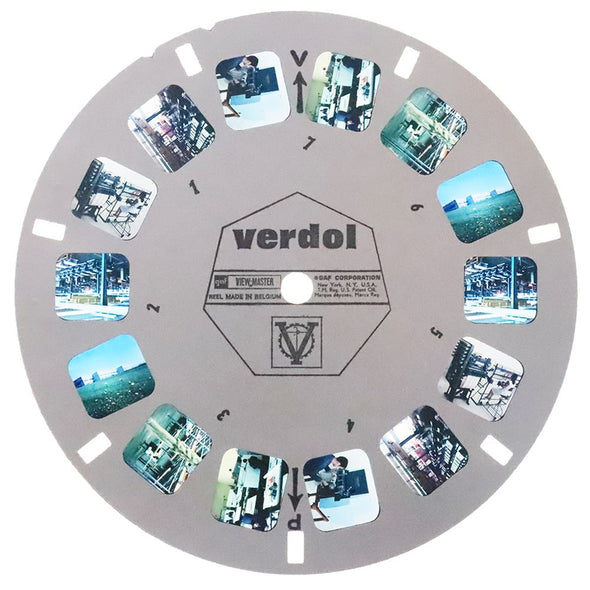 4 ANDREW - Verdol - Textile Machinery - View-Master Commercial Reel - vintage Reels 3dstereo 