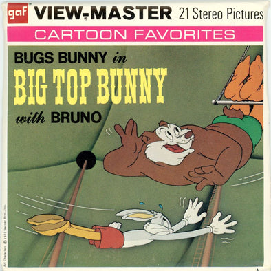 GAF Viewmaster Reels Lot of 4 Disney Popeye Bugs Bunny