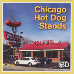Chicago Hot Dogs Stand in 3D - View-Master Single Reel- NEW - CH02 VBP 3dstereo 