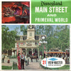 Main Street U.S.A & Primeval World - Disneyland - View-Master -Vintage- 3 Reel Packet - 1960s views- A175 Packet 3dstereo 
