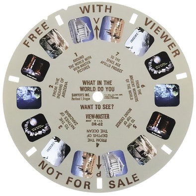 DR-62S - What in the World Do You Want to See? - View-Master Single Re –